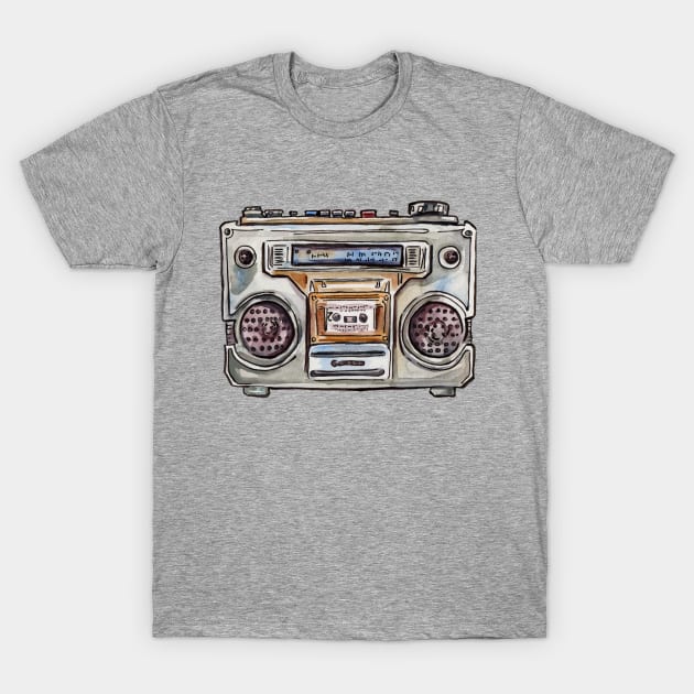 Mixtape Maker T-Shirt by JenTheTracy